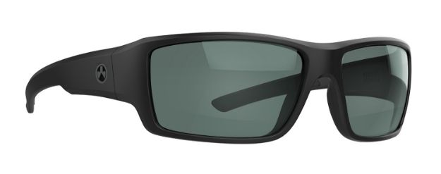 Picture of Magpul Ascent Eyewear Adult Gray Green Lens Scratch Resistant Black Frame 