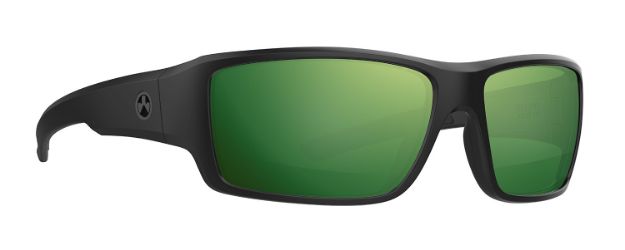 Picture of Magpul Ascent Eyewear Adult Violet Green Mirror Lens Scratch Resistant Black Frame 