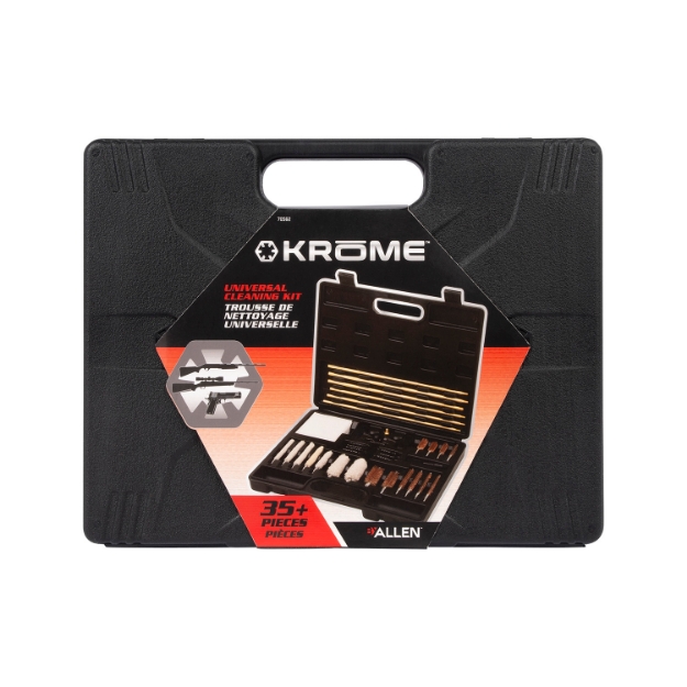 Picture of Krome Universal Cleaning Kit Multi-Caliber Handguns, Rifles, Shotguns 37 Pieces 