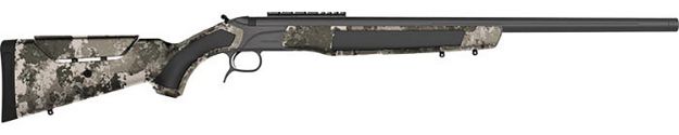 Picture of Cva Accura Mr-X 50 Cal 209 Primer 26" Fluted Tb Sniper Gray Cerakote Rec/Barrel Fixed W/Adjustable Comb Veil Alpine Stock Includes Palmsaver Ramrod & Quake Claw Sling 