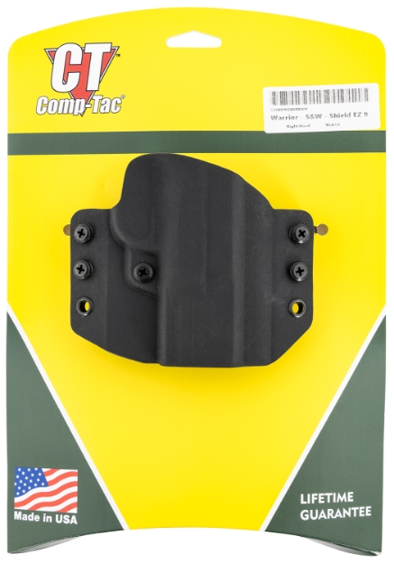 Picture of Comp-Tac Warrior Owb Black Kydex Belt Loop Fits S&W M&P 9Ez Right Hand 