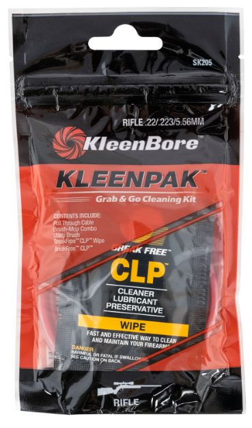 Picture of Kleenbore Grab & Go Cleaning Kit 5.56Mm/223 Cal Rifle 10 Per Pack 