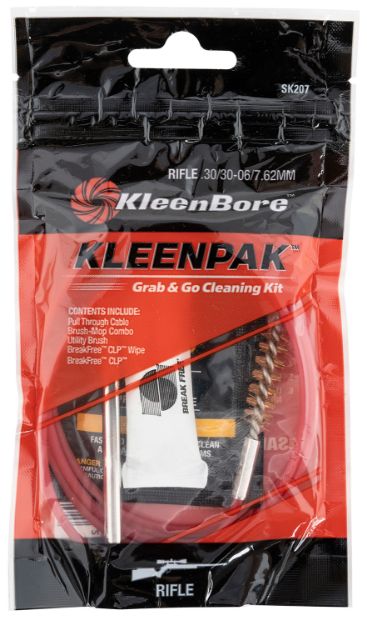 Picture of Kleenbore Grab & Go Cleaning Kit 7.62Mm/30/30-06 Springfield Cal Rifle 10 Per Pack 