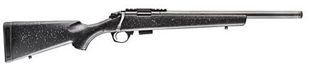 Picture of Bergara Rifles Bmr 22 Lr 5+1 18" Carbon Fiber Threaded Barrel, Matte Blued, Tactical Gray Speckled Black Stock 