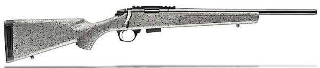 Picture of Bergara Rifles Bmr 17 Hmr 5+1 20" Threaded Barrel, Matte Blued, Black Speckled Tactical Gray Synthetic Stock 