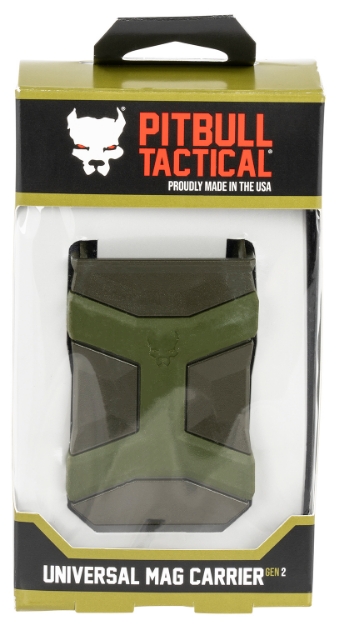 Picture of Pitbull Tactical Universal Mag Carrier Iwb/Owb Odg Polymer Belt Clip Multi-Caliber Belts 1.50" Wide Ambidextrous Hand 