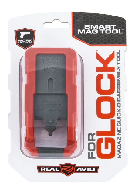 Picture of Real Avid Smart Mag Tool Smart Mag Tool Made Of Plastic With Red Finish With Gray Accents For Glock 