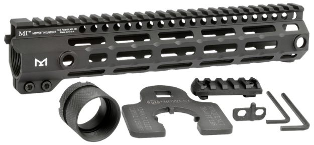 Picture of Midwest Industries Tactical G4m Handguard Aluminum Black Anodized Ar-15 