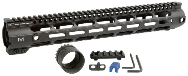 Picture of Midwest Industries Combat Handguard Ar-308/Lr-308 Black Hardcoat Anodized 15" 6061-T6 Aluminum 