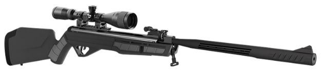 Picture of Crosman Mag-Fire Ultra Nitrogen Piston 177 12Rd Shot Black Black Fixed All Weather Stock Scope 3-9X40mm Ao 