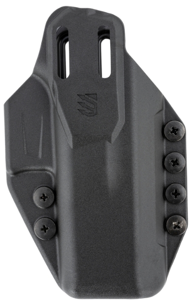 Picture of Blackhawk Stache Iwb Size 76 Black Polymer Belt Clip Compatible W/Glock 48/S&W Shield Ez9 Ambidextrous 