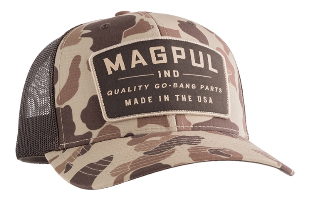 Picture of Magpul Go Bang Parts Truckers Hat Raider Camo Adjustable Snapback Osfa Structured 