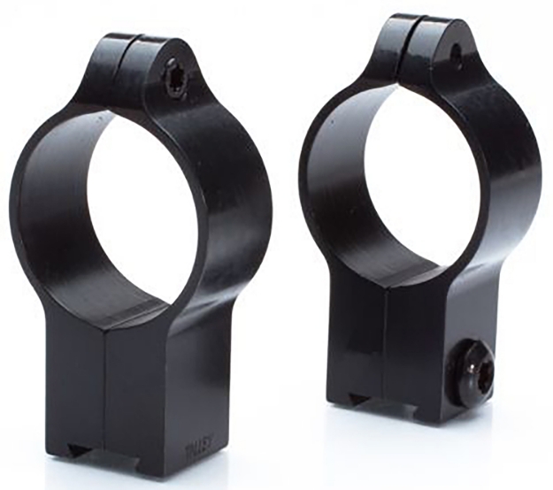 Picture of Talley Scope Ring Set For Rimfire Rifles Cz 455/457/512/513 & 452 Euro 11Mm Dovetail High 1" Tube Black Aluminum 