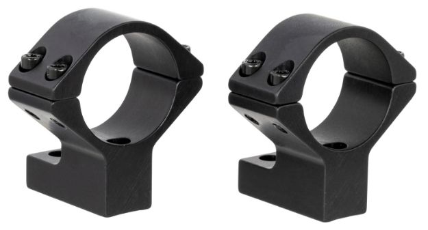 Picture of Talley Scope Ring Set For Rifle Tikka T1/T1x Medium 1" Tube Black Anodized Aluminum 