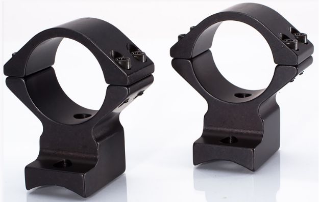 Picture of Talley Scope Ring Set For Rifle Wthby Mark V (6 Lug) Medium 30Mm Tube Black Anodized Aluminum 