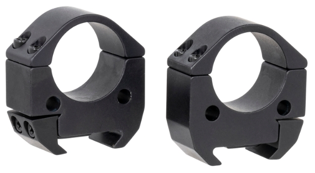 Picture of Talley Scope Ring Set For Msr Picatinny Rail Medium 1" Tube Black Anodized Aluminum 