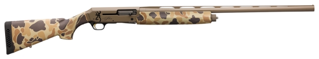 Picture of Browning Silver Field 12 Gauge With 28" Barrel, 3.5" Chamber, 4+1 Capacity, Flat Dark Earth Cerakote Metal Finish & Vintage Tan Camo Synthetic Stock Right Hand (Full Size) 