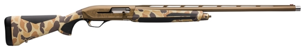 Picture of Browning Maxus Ii Wicked Wing 12 Gauge 28" 4+1 3.5" Burnt Bronze Cerakote Vintage Tan Camo Fixed Overmolded Grip Paneled Stock Right Hand (Full Size) 