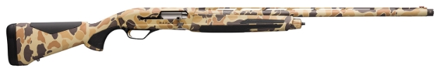 Picture of Browning Maxus Ii 12 Gauge 28" Barrel 3.5" 4+1, Full Coverage Vintage Tan Camo, Trimmable Synthetic Stock With Overmolded Grip Panels & Softflex Cheek Pad 