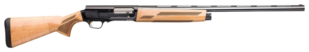 Picture of Browning A5 High Grade Hunter 12 Gauge 28" Barrel 3" 4+1, Gloss Black Barrel & Engraved Receiver, Gloss Aaa Maple Stock With Closed Radius Pistol Grip 