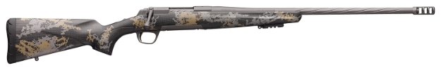 Picture of Browning X-Bolt Mountain Pro 6.5 Creedmoor 4+1 22" Mb Fluted Tungsten Gray Cerakote Accent Graphic Black Carbon Fiber Stock Right Hand (Full Size) 