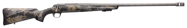 Picture of Browning X-Bolt Mountain Pro Long Range 300 Win Mag 3+1 26" Mb Fluted Tungsten Gray Cerakote Accent Graphic Black Carbon Fiber Stock Right Hand (Full Size) 