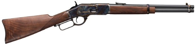 Picture of Winchester Guns Model 1873 Competition Carbine High Grade 38 Special 357 Mag 10+1 20" Color Case Hardened Grade Iii/Iv Oil Walnut Stock Right Hand (Full Size) 