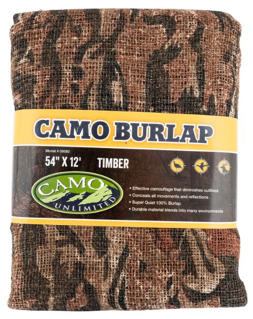 Picture of Camo Systems Burlap Timber Camo 54" X 12' 