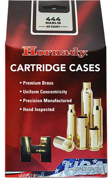 Picture of Hornady Unprimed Cases Cartridge 444 Marlin Rifle Brass 