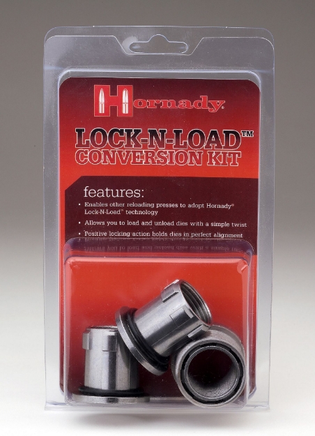 Picture of Hornady Lock-N-Load Conversion Kit Silver Multi-Caliber Steel 