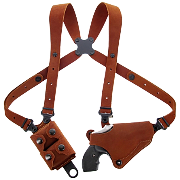 Picture of Galco Classic Lite 2.0 Shoulder System Size Fits Chest Up To 56" Natural Leather Shoulder Fits S&W J Frame Fits Charter Arms Undercover Right Hand 