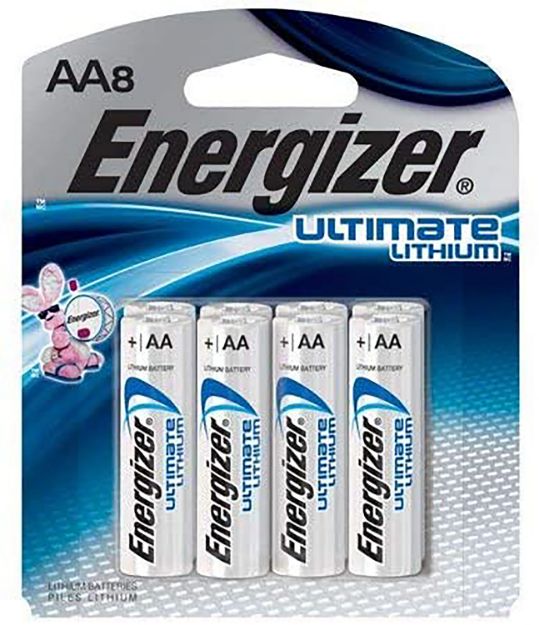 Picture of Energizer Aa Ultimate 1.5V Lithium, Qty (8) Single Pack 