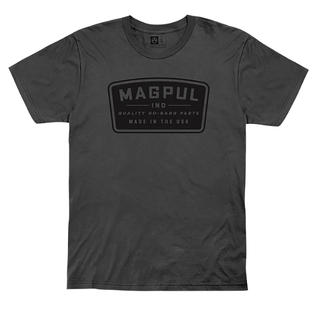 Picture of Magpul Go Bang Parts Charcoal Gray Cotton Short Sleeve Small 