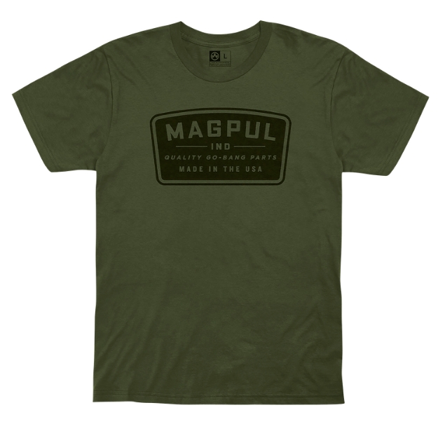 Picture of Magpul Go Bang Parts Olive Drab Cotton Short Sleeve Small 