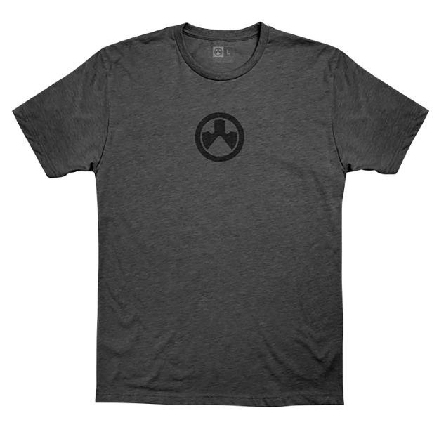 Picture of Magpul Icon Logo Cvc Charcoal Heather Cotton/Polyester Short Sleeve Small 