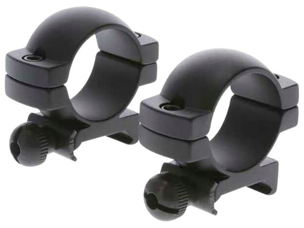 Picture of Truglo Tg-Tg8960b1 Scope Ring Set Lightweight Picatinny/Weaver Medium 1" Tube Matte Black Aluminum 