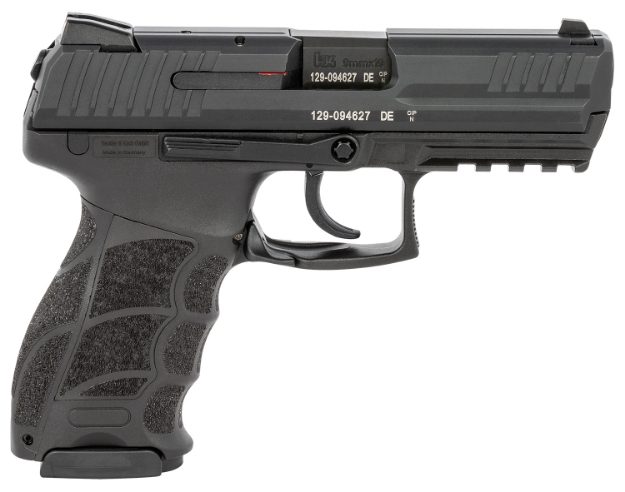 Picture of Hk P30 V1 Light Lem 9Mm Luger 3.85" 17+1 (2) Black Black Steel Slide Black Interchangeable Backstrap Grip 