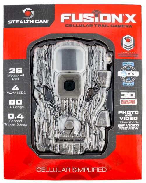 Picture of Stealth Cam Fusion X Camo Up To 32Gb Sd Card Memory Features Integrated Python Provision Lock Latch 