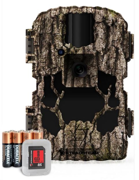 Picture of Stealth Cam Prevue 26 Combo Camo 2.40" Color Tft Display, Up To 32Gb Sd Card Memory, Features Integrated Python Provision Lock Latch 