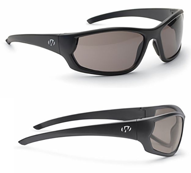 Picture of Walker's Ballistic Eyewear Ikon Carbine Adult Smoke Gray Lens Matte Black Frame 