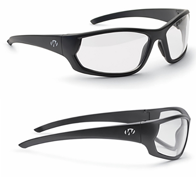 Picture of Walker's Ballistic Eyewear Ikon Carbine Adult Clear Lens Matte Black Frame 