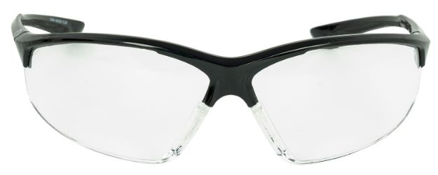 Picture of Walker's Ballistic Eyewear Ikon Tanker Adult Clear Lens Matte Black Frame 