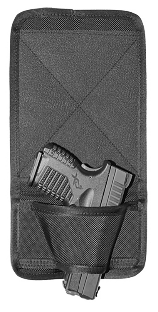 Picture of Crossfire Shooting Gear The Defender Bedside Size Osfa Black Ballistic Nylon Ambidextrous 