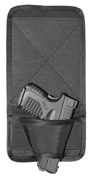 Picture of Crossfire Shooting Gear The Defender Bedside Size Osfa Black Ballistic Nylon Ambidextrous 