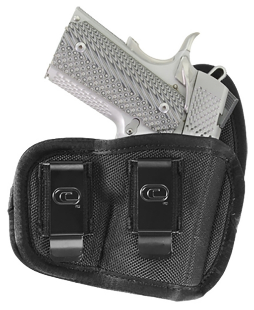 Picture of Crossfire Shooting Gear The Vigor Iwb Size 01 Black Ballistic Nylon Double Belt Clip Fits Micro Fits 1-1.50" Barrel Right Hand 