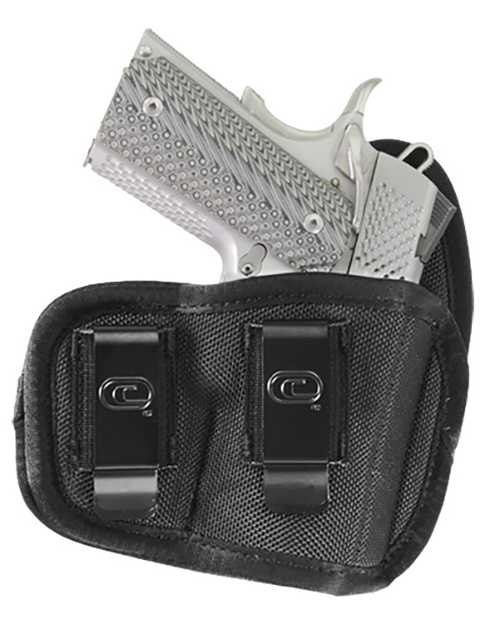 Picture of Crossfire Shooting Gear The Vigor Iwb Size 03 Black Ballistic Nylon Double Belt Clip Fits Compact Fits 3-3.50" Barrel Right Hand 