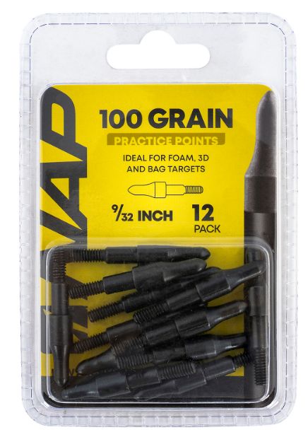 Picture of Nap 3D Practice Points Field Tips Fixed 100 Gr Black 12 Pk 