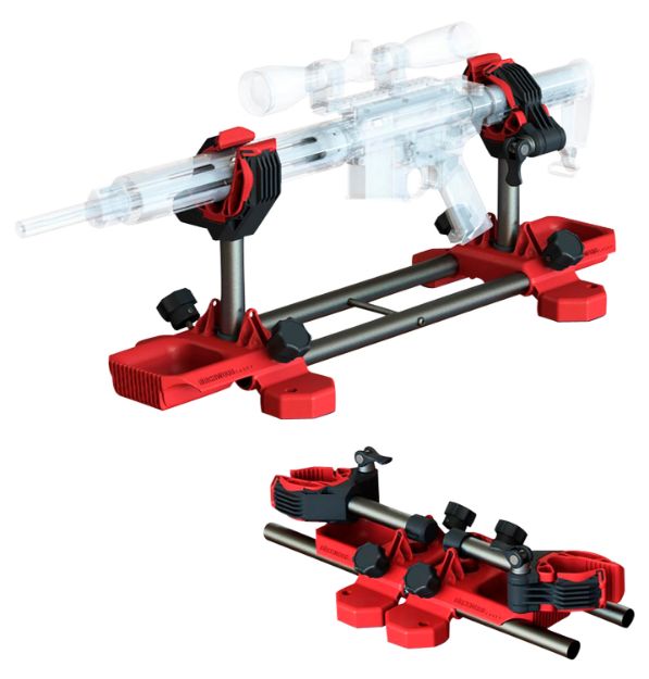 Picture of Birchwood Casey Securelock Gun Vise Steel Black/Red Adjustable 