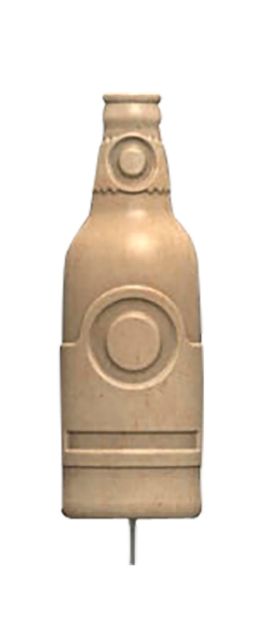 Picture of Birchwood Casey 3D Stake Target Beige Bottle 6 Pack 