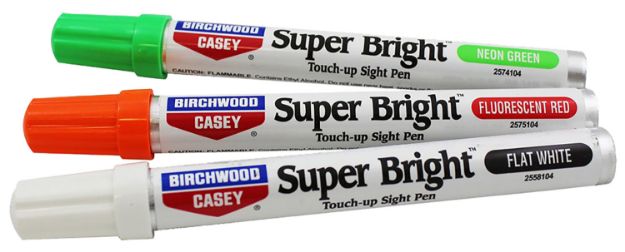 Picture of Birchwood Casey Super Bright Felt Pens Red/White/Green 